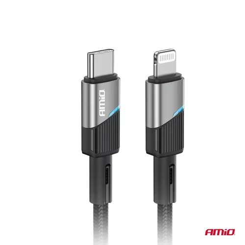 Kábel 'USB-C na Lightning 20W 100cm FullLINK AMIO-03928 - obr. 2