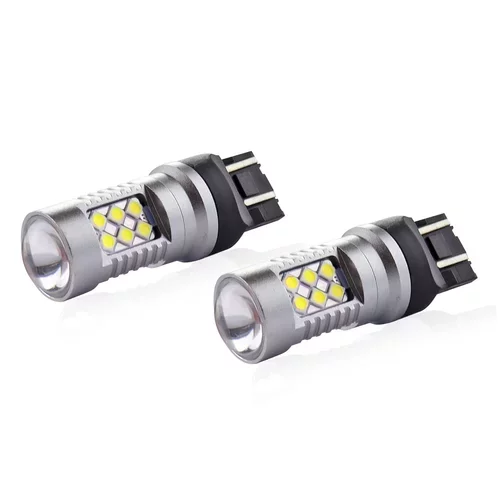 LED žiarovky CANBUS 3030 24SMD T20 7443 W21/5W White 12V/24V AMIO - obr. 1