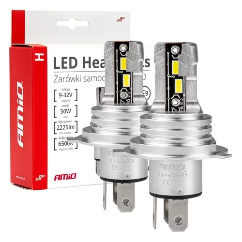 LED žiarovky hlavného svietenia H4/H19 H-mini Series AMiO