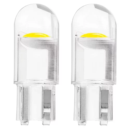 LED žiarovky STANDARD T10 W5W COB HPC 12V Clear white AMIO