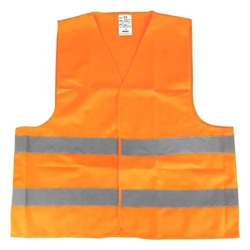 Reflexná vesta XXXL oranžová s certifikátom AMiO-03986