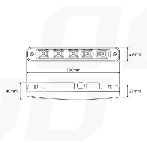 Svetlá pre denné svietenie DRL 507HP AMIO - obr. 6