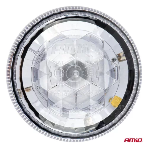 Výstražný maják W25p tyčový Flexi R65 R10 24LED 12/24V IP66 AMIO - obr. 2