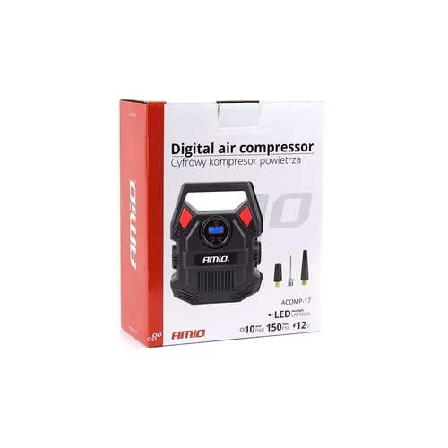 Digitálny kompresor do auta s LED 12V ACOMP-17 AMIO - obr. 10