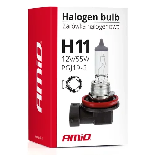 Halogénová žiarovka H11 12V 55W UV filter (E8) AMIO - obr. 7