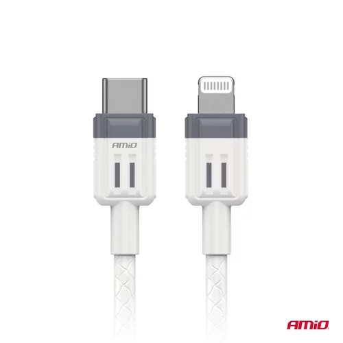 Kábel 'USB-C na Lightning 20W 100cm FullLINK AMIO-03910 - obr. 1