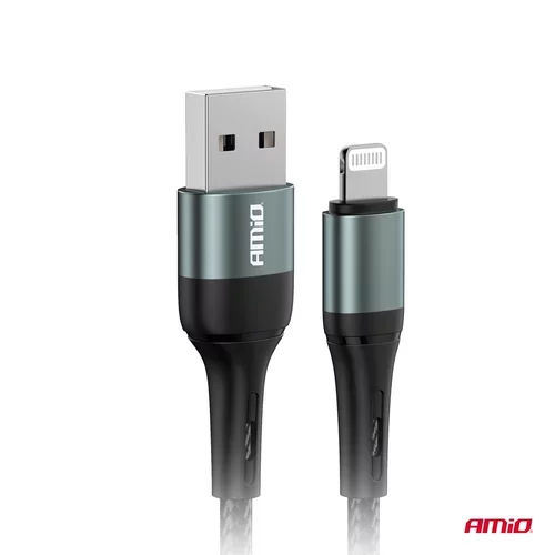 Kábel USB na Lightning 3A 100cm FullLINK AMIO-03913 - obr. 1