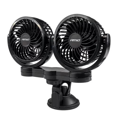 Ventilátor do auta s prísavkou 2x4
