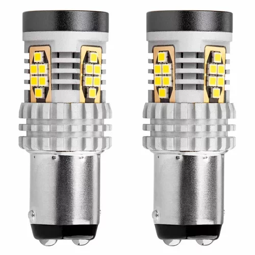 LED žiarovky CANBUS 3020 24SMD 1157 BAY15D P21/5W White 12V/24V AMIO