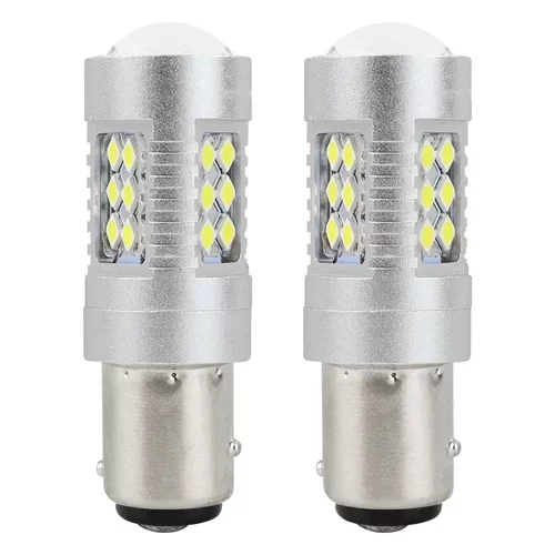 LED žiarovky CANBUS 3030 24SMD 1157 BAY15D P21/5W White 12V/24V AMIO