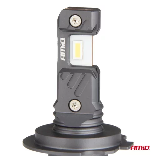 LED žiarovky hlavného svietenia Hybrid séria H7 H18 6000K Canbus 60W AMIO-04115 - obr. 4