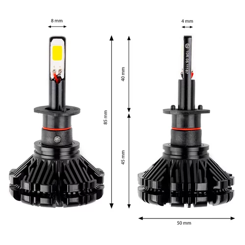 LED žiarovky pre hlavné svietenie H1 CX séria /AMiO/ - obr. 5