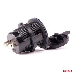 Nabíjačka 2x USB 12/24V MOD-05 AMIO - obr. 1