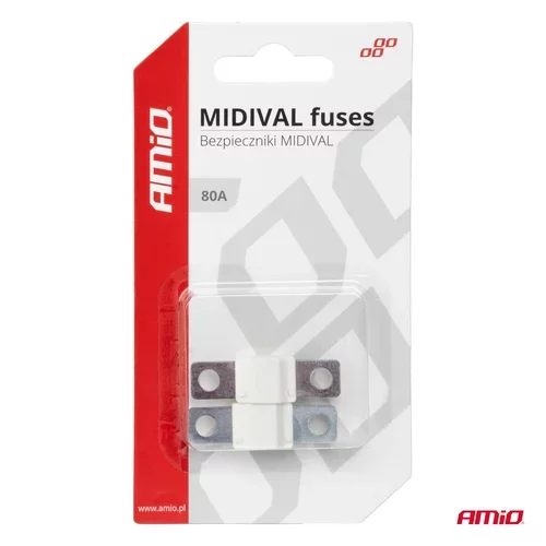 Poistky MIDIVAL 80A AMIO-03478 - obr. 2