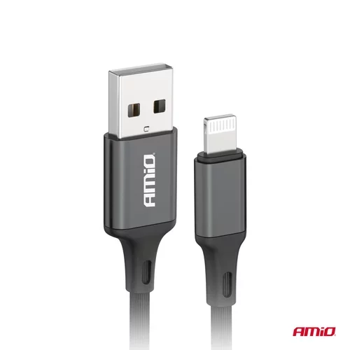 Kábel USB na Lightning 2A 100cm FullLINK AMIO-03901 - obr. 1