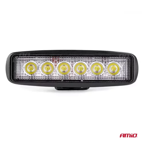 Pracovné LED svetlo AWL01 6 LED FLAT 9-60V AMIO - obr. 2