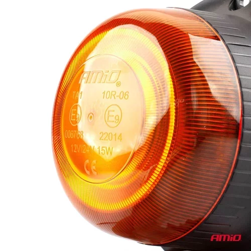 Výstražný maják W213b 3 skrutky R65 R10 18LED 12/24V IP56 AMIO - obr. 1