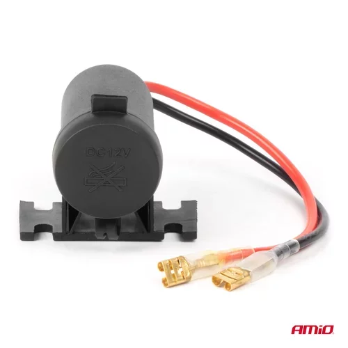 Hermetická zásuvka zapaľovača 12/24V AMiO-04129 - obr. 1