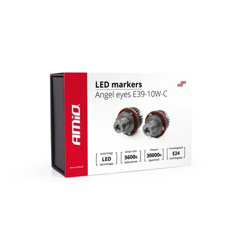 Angel Eyes LED marker E39-10W-C AMIO