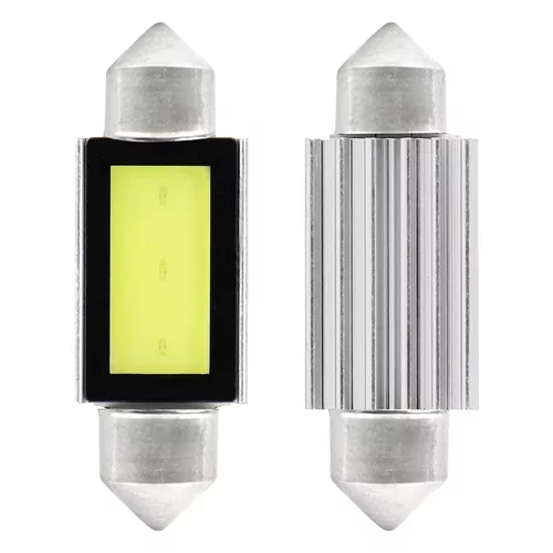 LED žiarovky CANBUS COB3 Festoon C5W C10W C3W 39mm White 12V AMIO