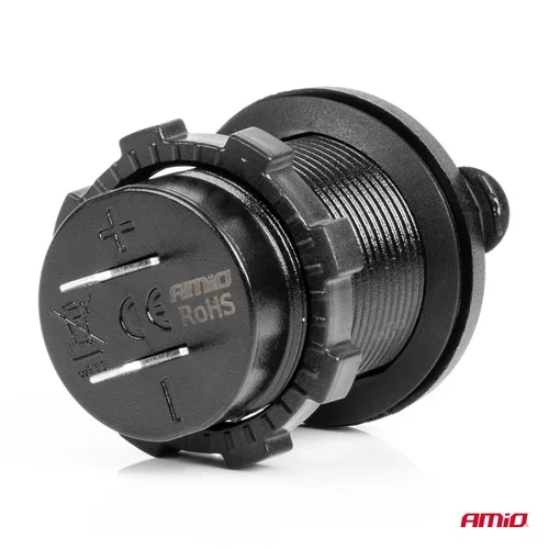 Nabíjačka 2x USB 12/24V MOD-04 AMIO - obr. 1