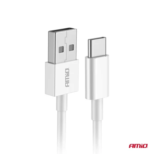 Kábel USB na USB-C 2A 200cm FullLINK AMIO-03894 - obr. 1