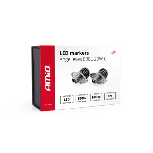 Angel Eyes LED marker E90L-20W-C AMIO