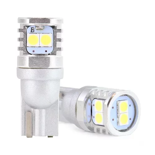 LED žiarovky CANBUS 3030 6SMD T10 W5W W10W White 12V/24V AMIO - obr. 3