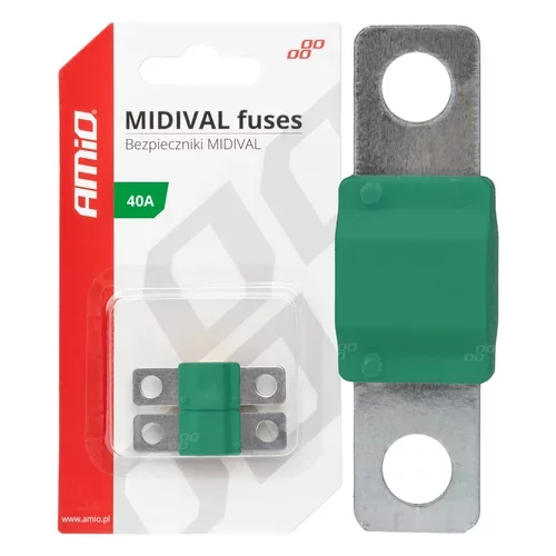 Poistky MIDIVAL 40A AMIO-03474