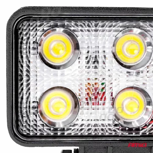 Pracovné LED svetlo AWL02 6 LED FLAT 9-60V /AMiO/ - obr. 3