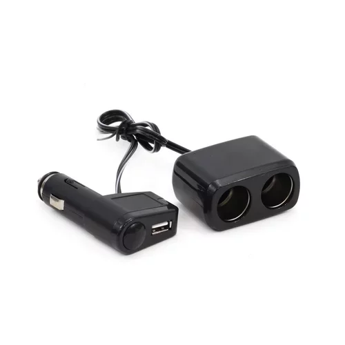 Rozdvojka autozapaľovača + USB SOC1 AMIO