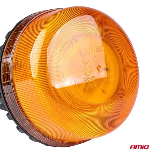 Výstražný maják W03SB na jednu skrutku R65 R10 36LED 12/24 V IP56 AMIO - obr. 1