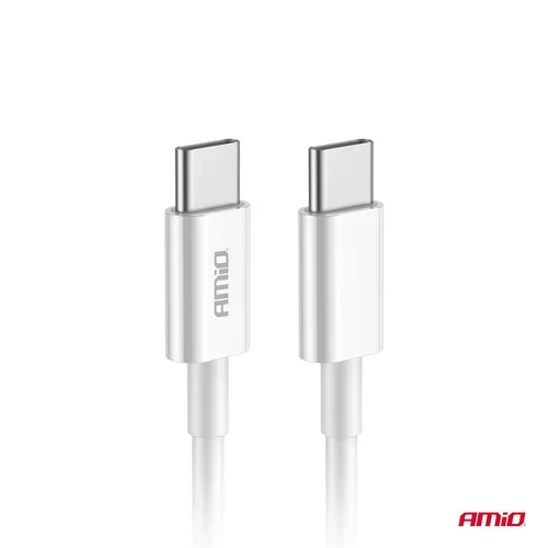 Kábel 'USB-C na USB-C 60W 200cm FullLINK AMIO-03897 - obr. 3