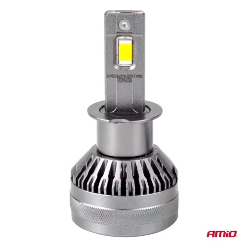 LED žiarovky hlavného svietenia HP Full Canbus H3 12V 24v 6500k AMIO-03672 - obr. 5