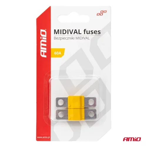 Poistky MIDIVAL 60A AMIO-03476 - obr. 2