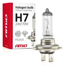 Halogénová žiarovka H7 24V 70W UV filter (E4) AMIO