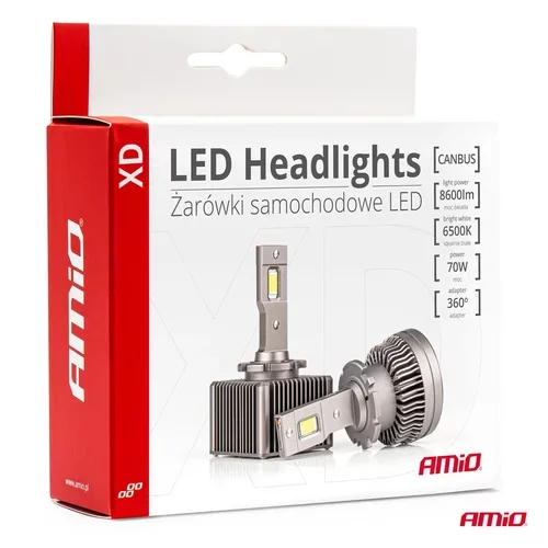 LED žiarovky hlavného svietenia D2S/D2R XD Series AMiO - obr. 5