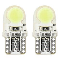 LED žiarovky STANDARD White T10e COB 12V AMIO