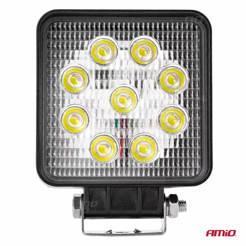 Pracovné LED svetlo AWL03 9 LED FLOOD 9-60V AMIO - obr. 2