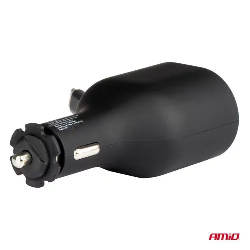 Rýchla autonabíjačka 3.0 s 30W C navíjacím káblom PD20W AMiO-04176 - obr. 2