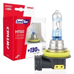 Halogénová žiarovka blister (2ks) H11 12V 55W sada LumiTec LIMITED +130% AMIO
