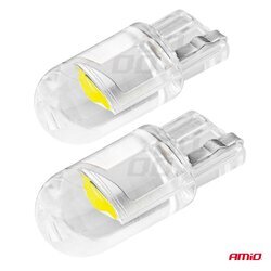 LED žiarovky STANDARD Clear White T10 12V 100 ks AMIO - obr. 6