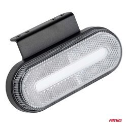 Svetlo obrysové biele – oválne LED - OM-01-W AMIO - obr. 1