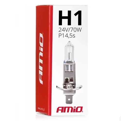 Halogénová žiarovka H1 24V 70W /AMiO/ - obr. 2