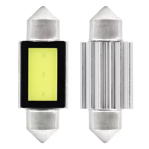 LED žiarovky CANBUS COB3 Festoon C5W C10W C3W 36mm White 12V AMIO