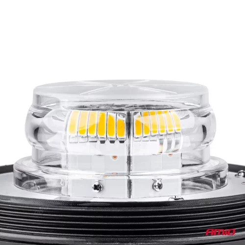 Výstražný maják pevný W03B na 3 skrutky R65 R10 36LED 12 / 24V IP56 AMIO - obr. 3