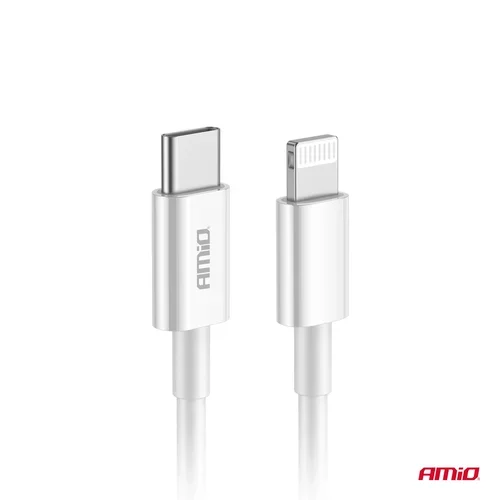 Kábel 'USB-C na Lightning 20W 100cm FullLINK AMIO-03898 - obr. 3