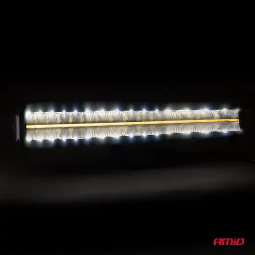 Pracovné panelové svetlo LED BAR AWL71 120W 6500K 12000lm 56cm 12V 24V AMiO-04212 - obr. 5