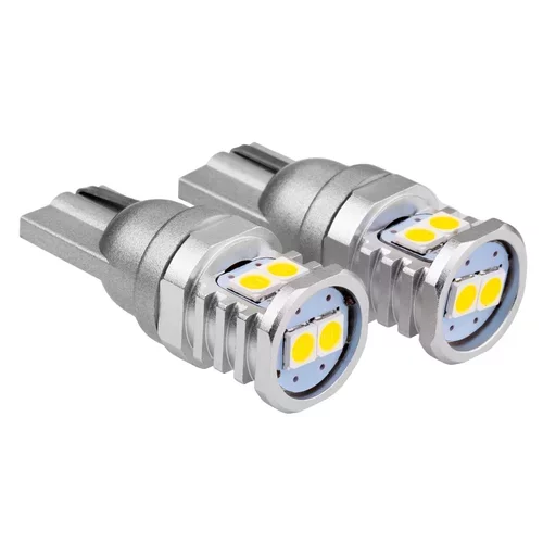 LED žiarovky CANBUS 3030 6SMD T10 W5W W10W White 12V/24V AMIO - obr. 4