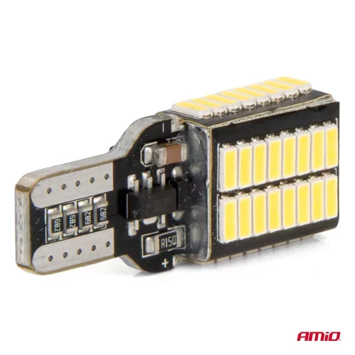 LED žiarovky CANBUS PRO series T15e W16W 54x4014 SMD White 12V/24V AMIO-03724 - obr. 3